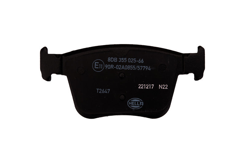 HELLA Brakes DISC BRAKE PAD SET - 355025661