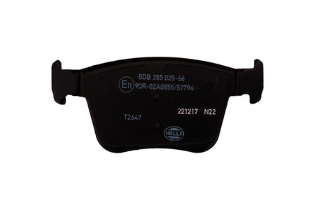 HELLA Brakes DISC BRAKE PAD SET - 355025661