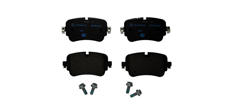 HELLA Brakes DISC BRAKE PAD SET - 355025681