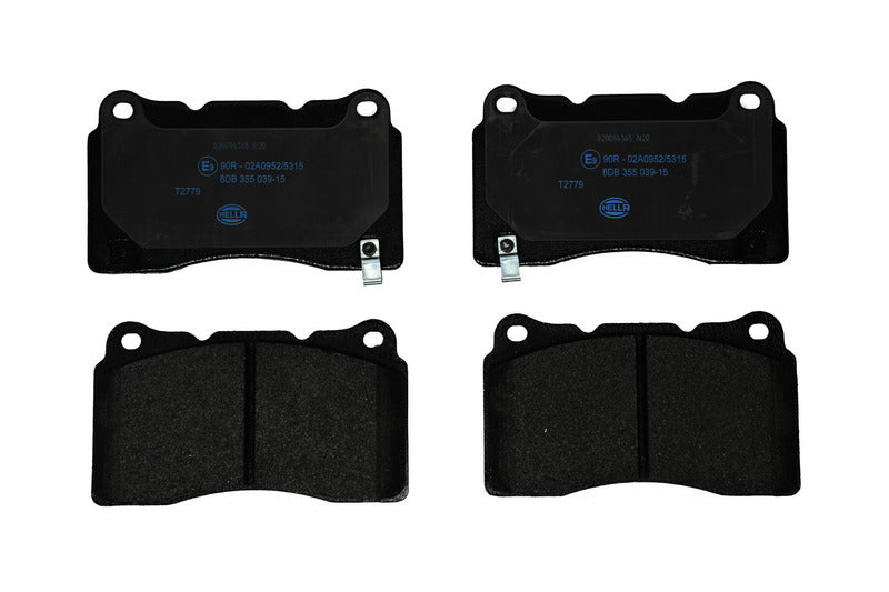 HELLA Brakes Disc Brake Pad Set - 355039151