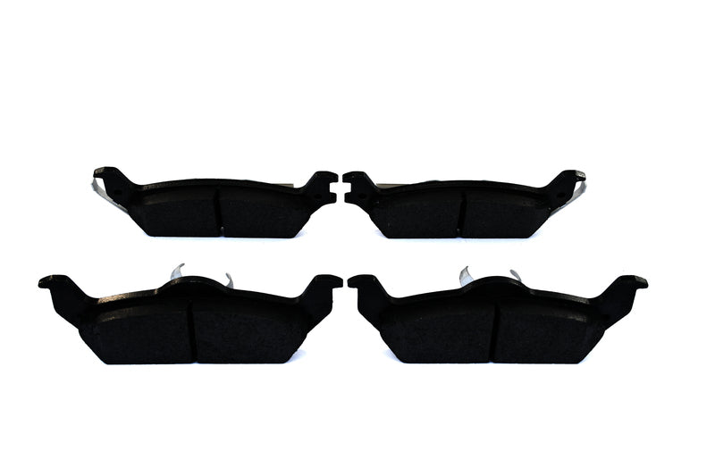 HELLA Brakes Ceramic & Semi-Metallic Disc Brake Pad Set - 355044541