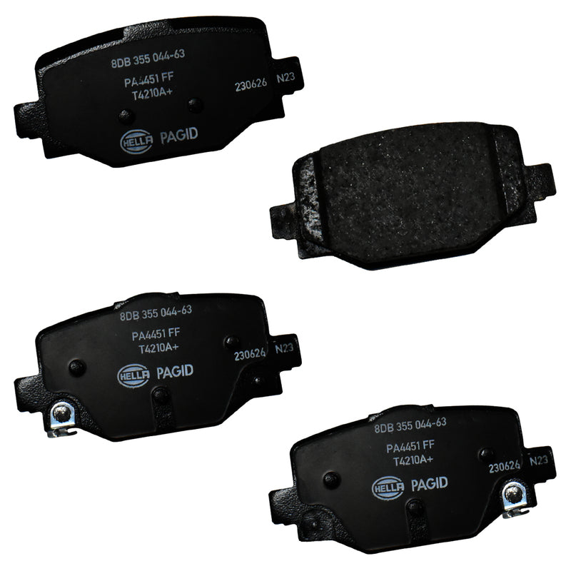 HELLA Brakes Ceramic & Semi-Metallic DISC BRAKE PAD SET - 355044631