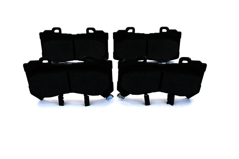 HELLA Brakes Ceramic & Semi-Metallic Disc Brake Pad Set - 355044991