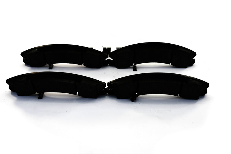 HELLA Brakes Ceramic & Semi-Metallic Disc Brake Pad Set - 355045861