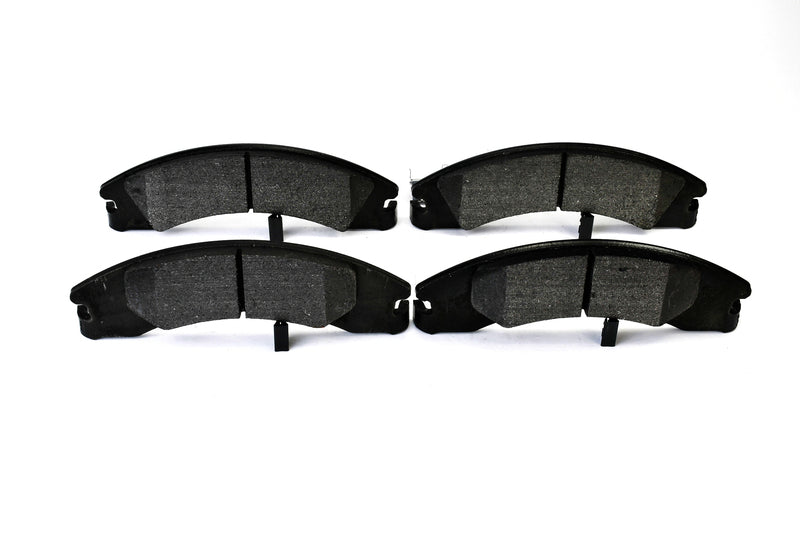 HELLA Brakes Ceramic & Semi-Metallic Disc Brake Pad Set - 355046071