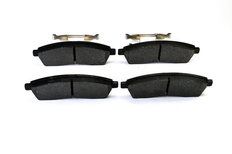 HELLA Brakes Ceramic & Semi-Metallic Disc Brake Pad Set - 355046141