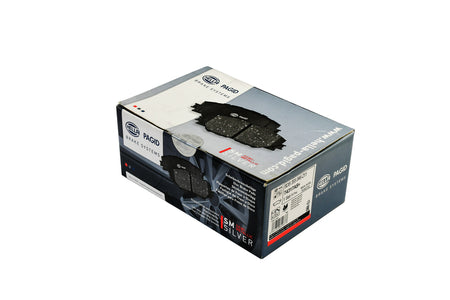 HELLA Brakes Ceramic & Semi-Metallic Disc Brake Pad Set - 355046211