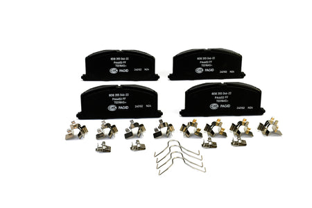 HELLA Brakes Ceramic & Semi-Metallic Disc Brake Pad Set - 355046221