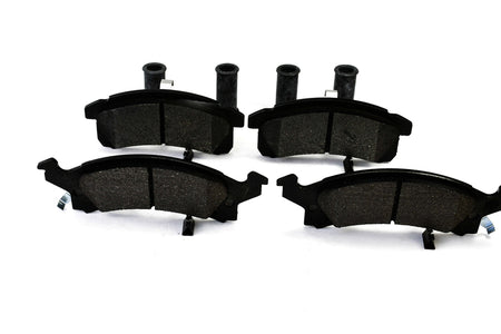 HELLA Brakes Ceramic & Semi-Metallic Disc Brake Pad Set - 355046331