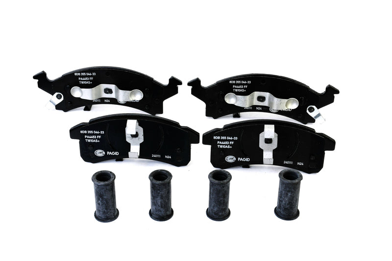 HELLA Brakes Ceramic & Semi-Metallic Disc Brake Pad Set - 355046331