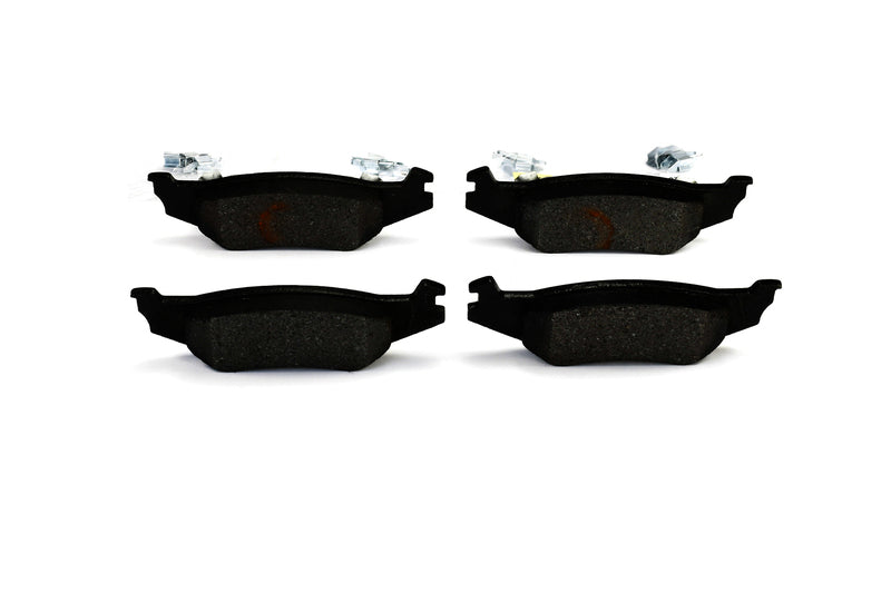HELLA Brakes Ceramic & Semi-Metallic Disc Brake Pad Set - 355046341