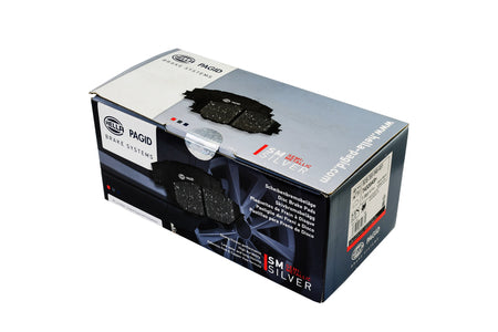 HELLA Brakes Ceramic & Semi-Metallic Disc Brake Pad Set - 355046451
