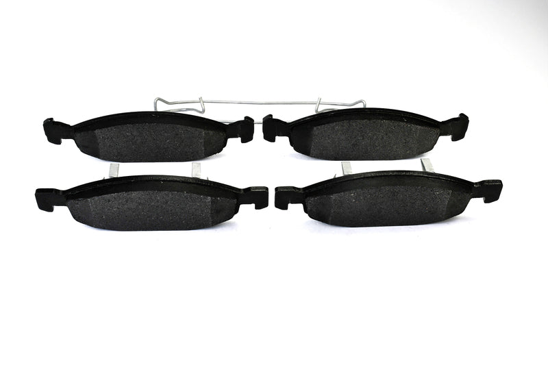 HELLA Brakes Ceramic & Semi-Metallic Disc Brake Pad Set - 355046511