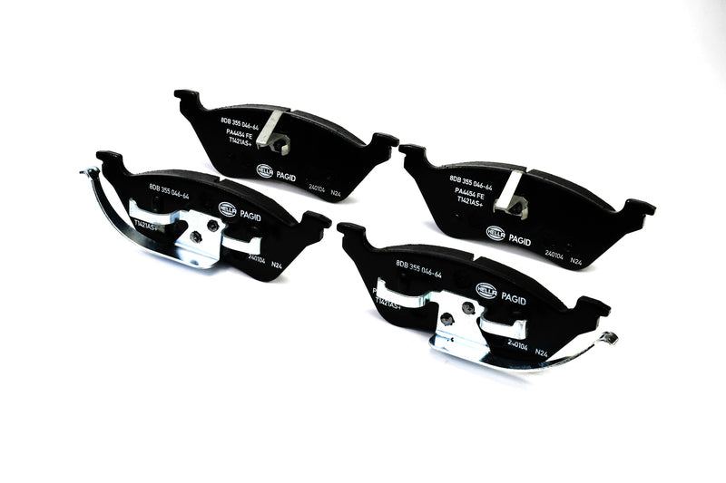HELLA Brakes Ceramic & Semi-Metallic Disc Brake Pad Set - 355046641