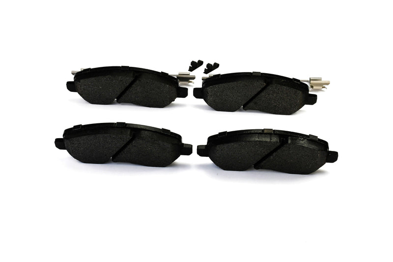 HELLA Brakes Ceramic & Semi-Metallic Disc Brake Pad Set - 355046651
