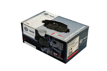 HELLA Brakes Ceramic & Semi-Metallic Disc Brake Pad Set - 355046671