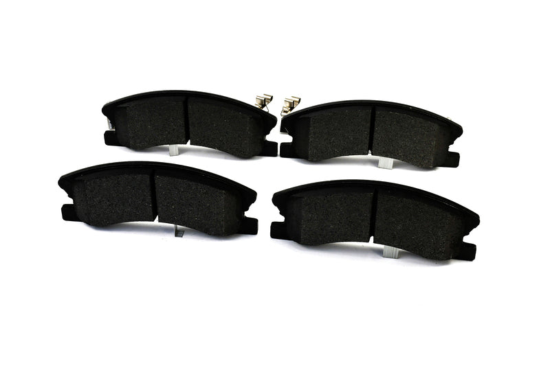 HELLA Brakes Ceramic & Semi-Metallic Disc Brake Pad Set - 355046711