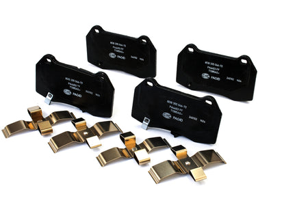 HELLA Brakes Ceramic & Semi-Metallic Disc Brake Pad Set - 355046721