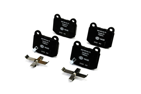 HELLA Brakes Ceramic & Semi-Metallic Disc Brake Pad Set - 355046731