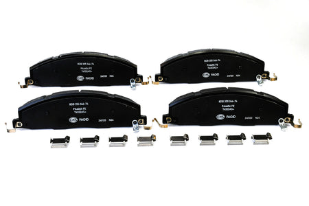 HELLA Brakes Ceramic & Semi-Metallic Disc Brake Pad Set - 355046741