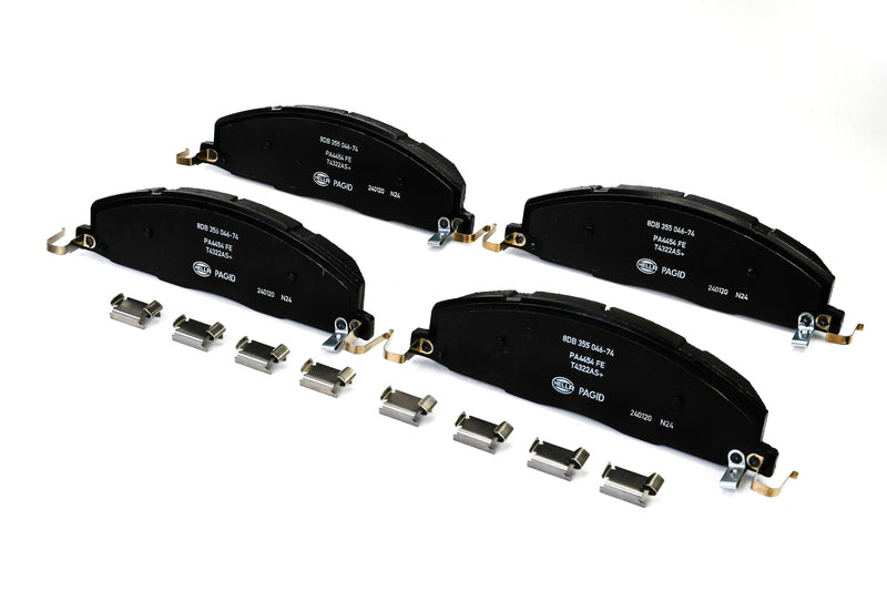 HELLA Brakes Ceramic & Semi-Metallic Disc Brake Pad Set - 355046741