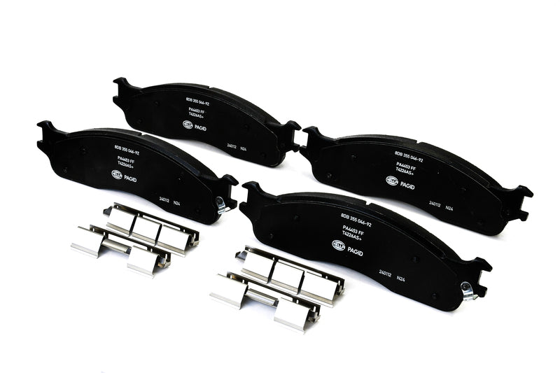 HELLA Brakes Ceramic & Semi-Metallic Disc Brake Pad Set - 355046921