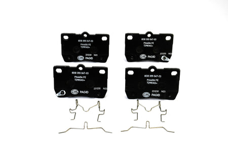 HELLA Brakes Ceramic & Semi-Metallic Disc Brake Pad Set - 355047031