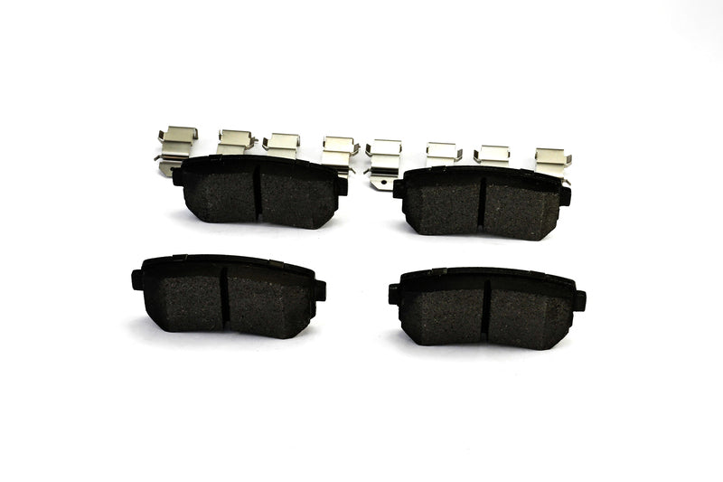 HELLA Brakes Ceramic & Semi-Metallic Disc Brake Pad Set - 355047081