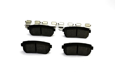HELLA Brakes Ceramic & Semi-Metallic Disc Brake Pad Set - 355047081