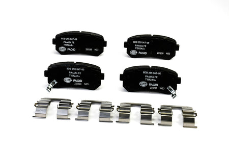 HELLA Brakes Ceramic & Semi-Metallic Disc Brake Pad Set - 355047081