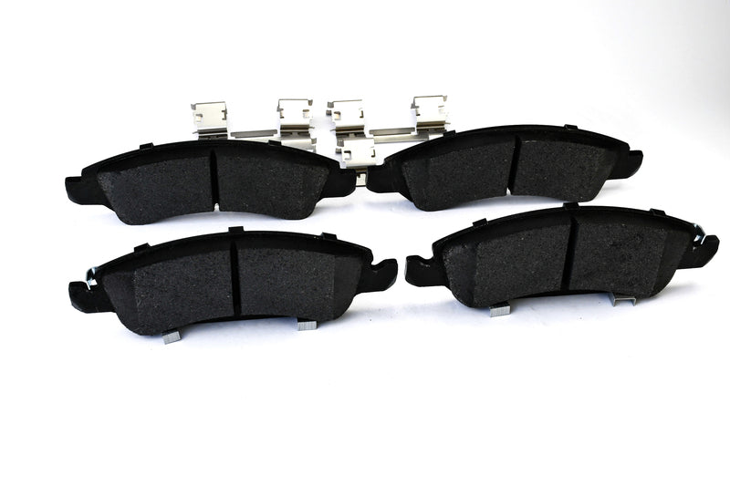 HELLA Brakes Ceramic & Semi-Metallic Disc Brake Pad Set - 355047251