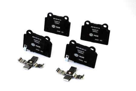 HELLA Brakes Ceramic & Semi-Metallic Disc Brake Pad Set - 355047261