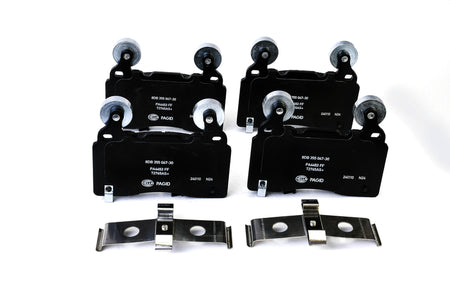 HELLA Brakes Ceramic & Semi-Metallic Disc Brake Pad Set - 355047301