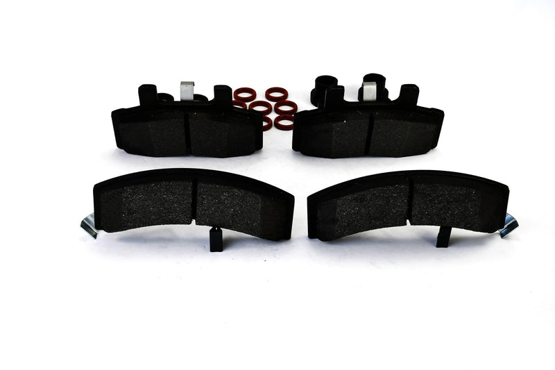HELLA Brakes Ceramic & Semi-Metallic Disc Brake Pad Set - 355047451