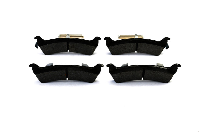 HELLA Brakes Ceramic & Semi-Metallic Disc Brake Pad Set - 355047561