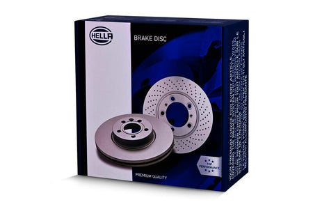 HELLA Brakes DISC BRAKE ROTOR - 355120751