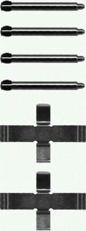 HELLA Brakes BRK DISC HARDW KIT - 355202171