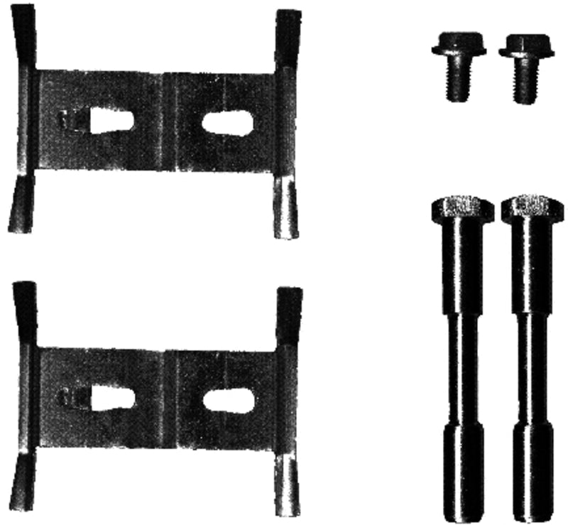 HELLA Brakes BRK DISC HARDW KIT - 355203181