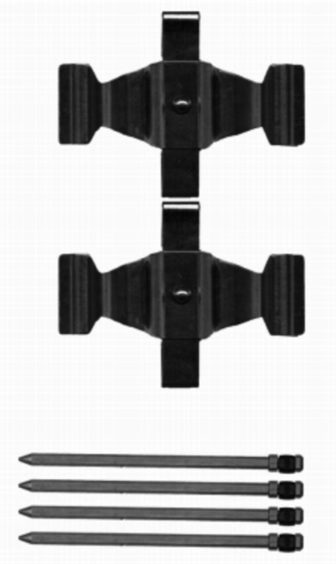 HELLA Brakes BRK DISC HARDW KIT - 355204311