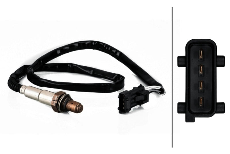 HELLA Oxygen Sensor - 358103161