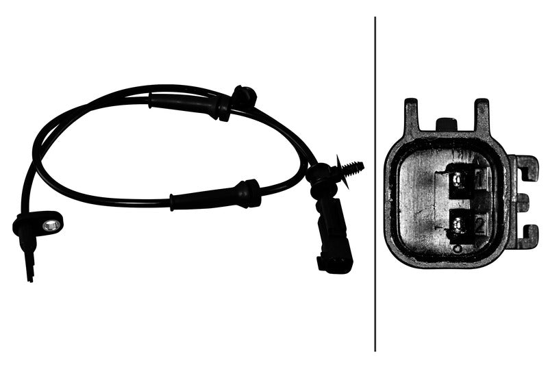 HELLA ABS Wheel Speed Sensor - 358217191