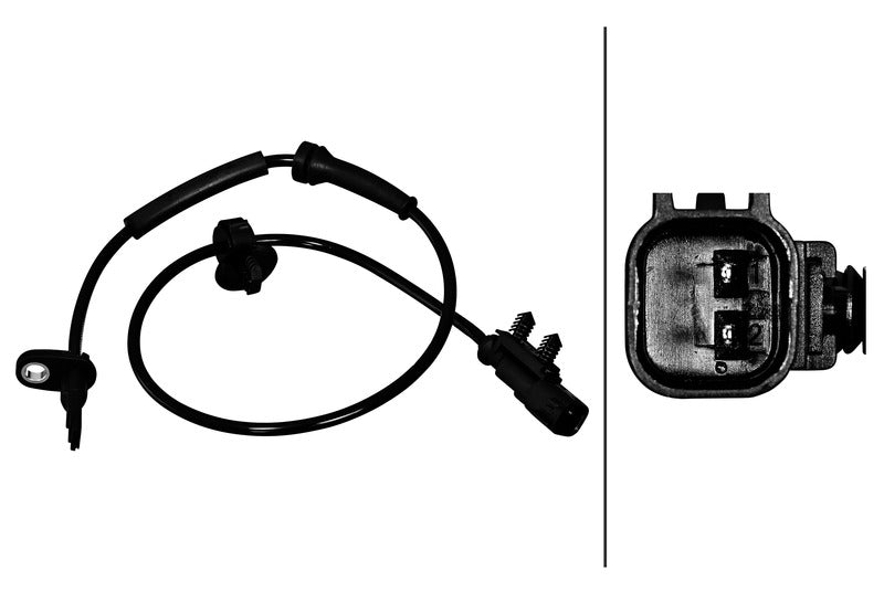 HELLA ABS Wheel Speed Sensor - 358217211