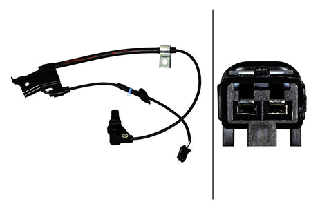 HELLA ABS Wheel Speed Sensor - 358217731