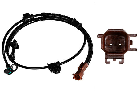 HELLA ABS Wheel Speed Sensor - 358218611