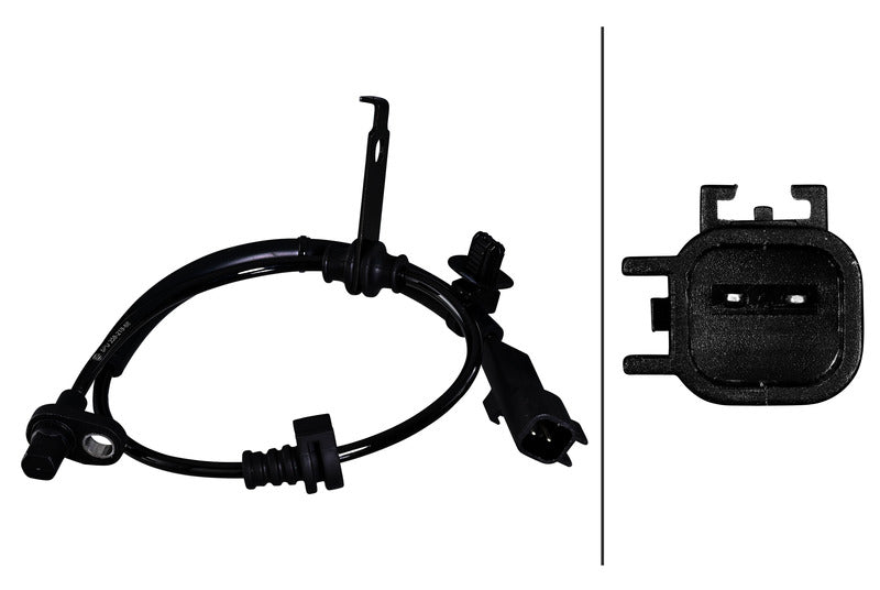 HELLA ABS Wheel Speed Sensor - 358218681