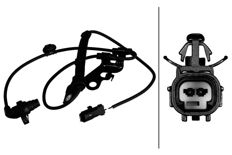 HELLA ABS Wheel Speed Sensor - 358218711
