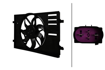 HELLA Engine Cooling Fan - 366420391
