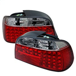 Spyder Auto 5000620 LED Tail Lights - Red Clear