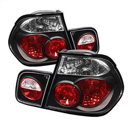 Spyder Auto 5000712 Euro Style Tail Lights - Black