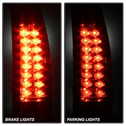 Spyder Auto 5001351 LED Tail Lights - Black